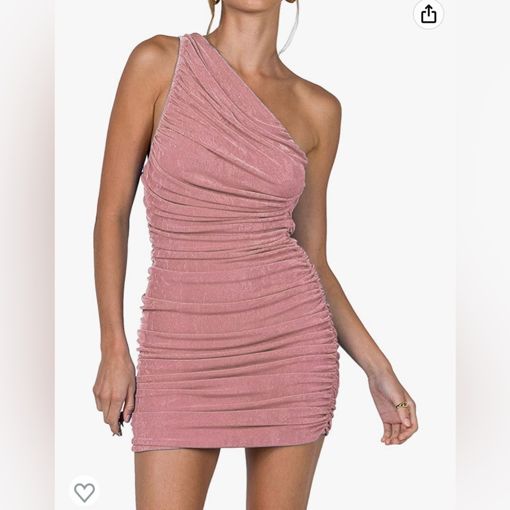 One Shoulder Mini Dress 💖